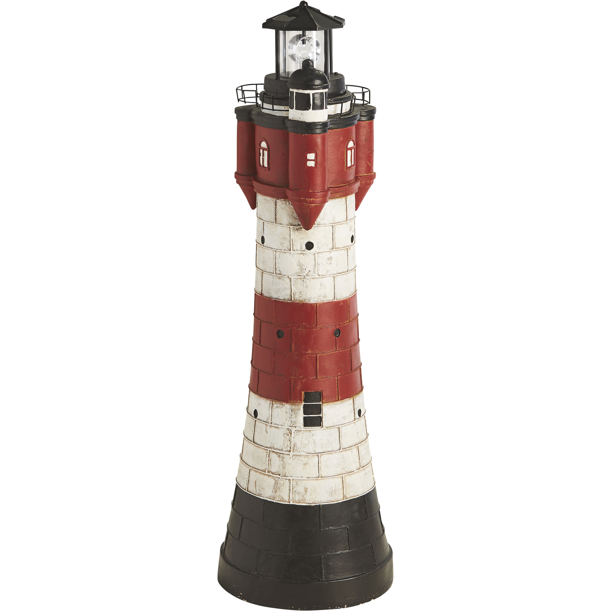 Solar Lighthouse Lawn and Garden Decor, 43in.H